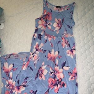 Floral maxi dress